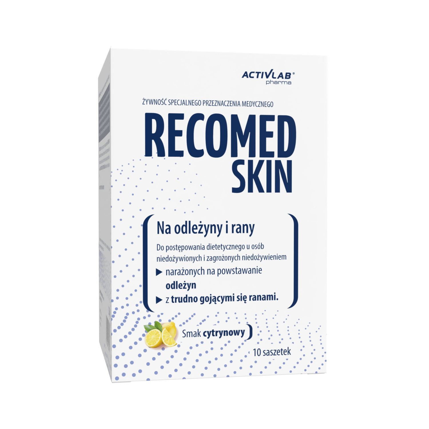 Activlab RecoMed SKIN für Wunden und Verletzungen 10 Beutel Zitronengeschmack FR/559