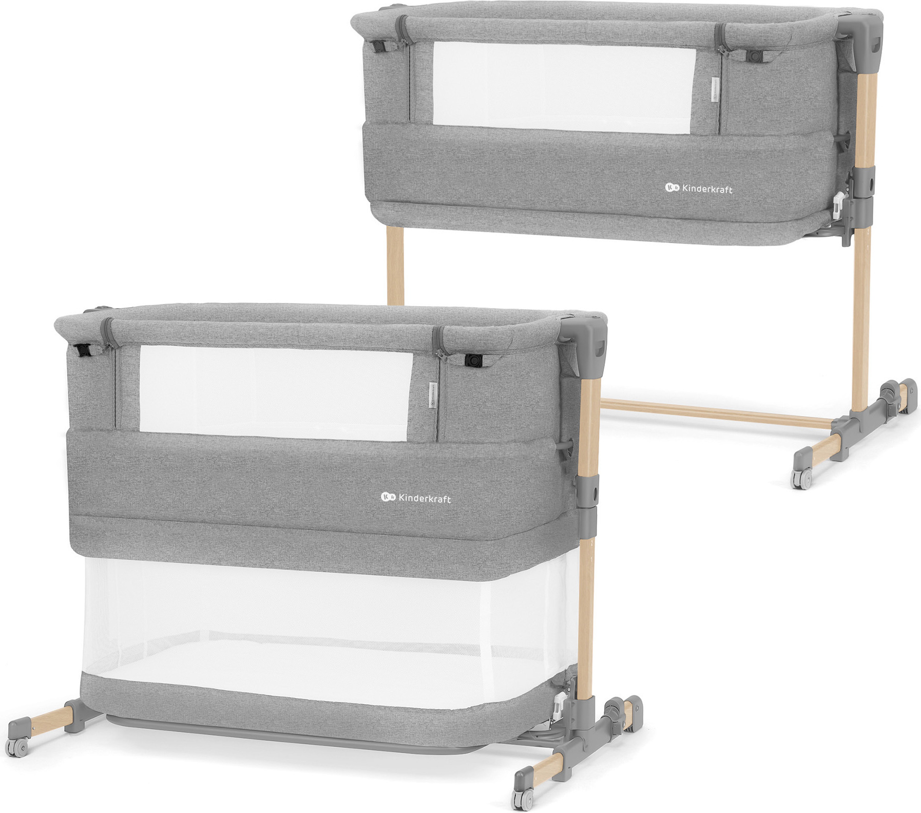 Belsden Set 3 Lenzuola Impermeabili Per Culla – Grigio Chiaro, Grigio Scuro E Nero – Morbide E Protettive