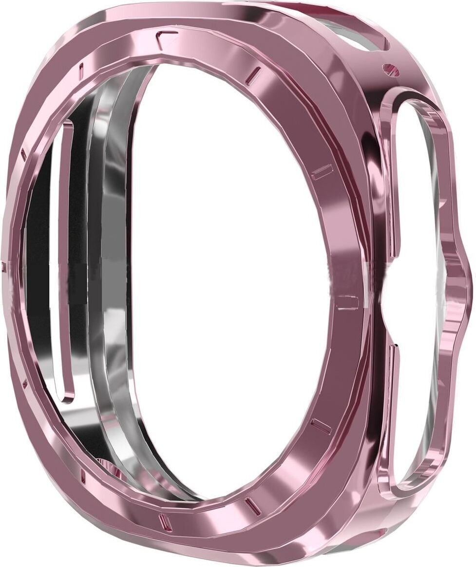 Pre Samsung Galaxy Watch Ultra 47mm TPU ochranný kryt Pink