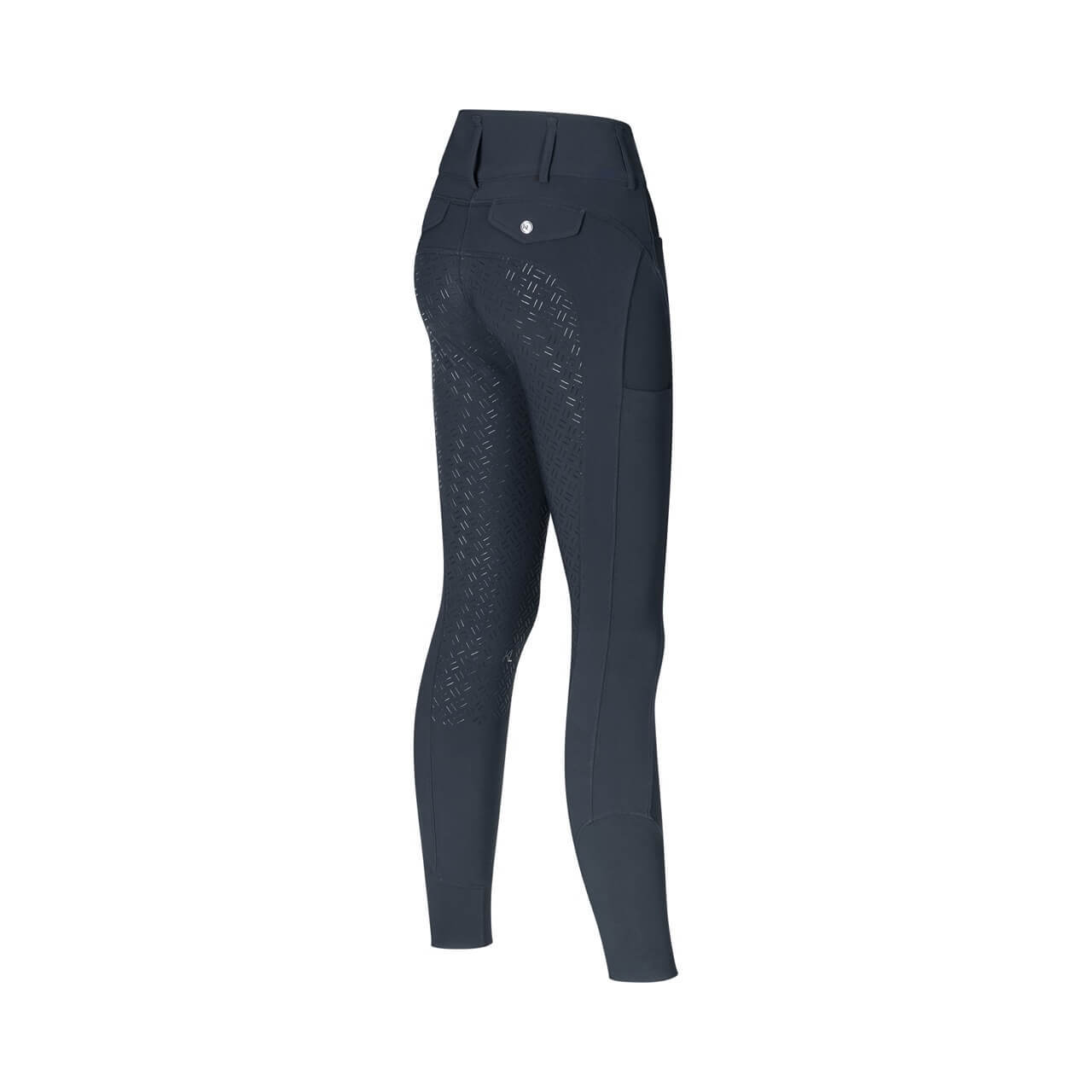 Kingsland Damen-Pull-On Reithose "KLkatja" Vollgrip Green Scarab