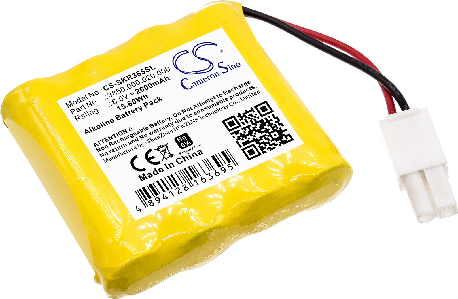 TECHTEK Akku Kompatibel mit [SAFE-O-KIEFER] 3850.000.020.000, Coin Operate Lock, Safe-O-Pin Pincode Ersetzt 3850.000.020.000