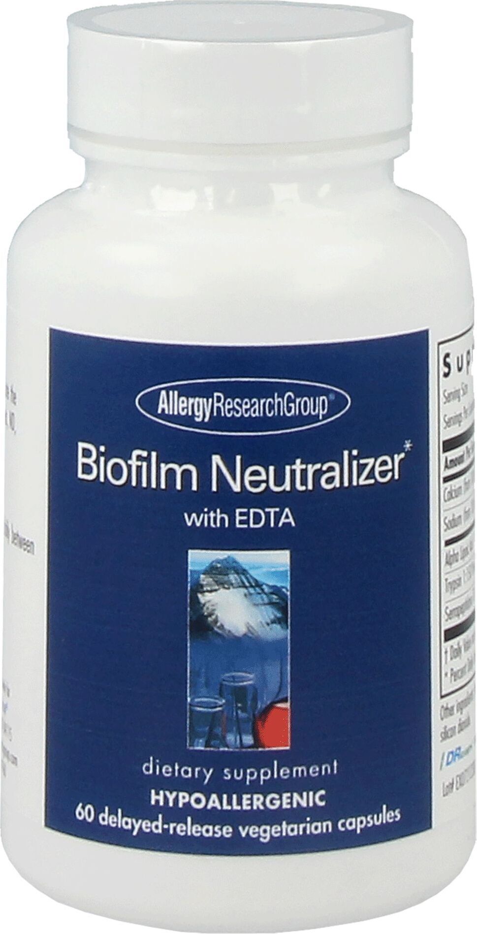 Allergy Research Group Biofilm Neutralizer mit ETDA- 60 Kapseln 78290