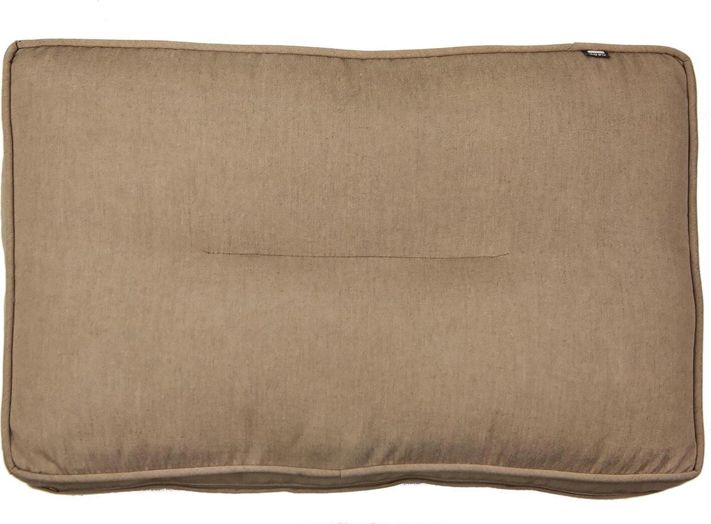 Kopu® Prisma Leinen-Lounge-Kissenrücken, 60 x 40 cm – Beige 100277