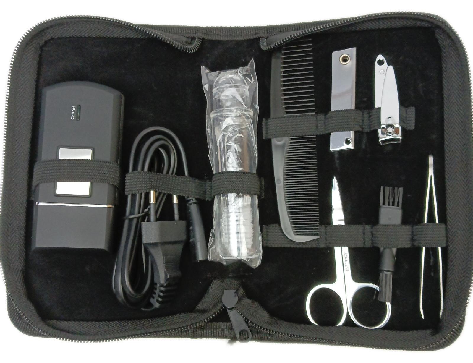 Wahl Reise Rasierer Set aufladbar flexibel Klinge Pinsel Enthalt;