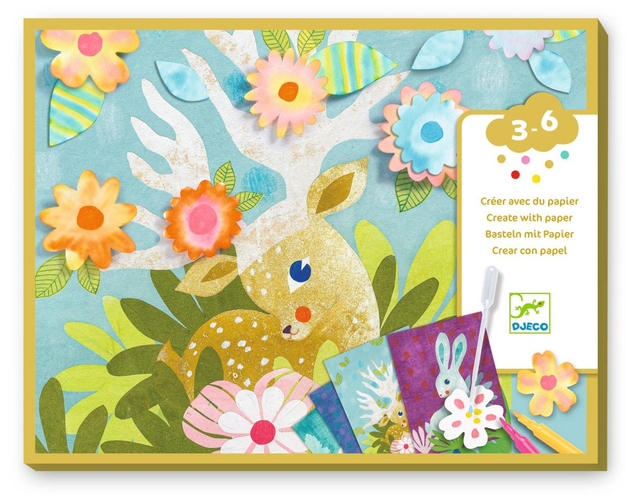 Djeco-Malset 3-6: Mit Löschpapier