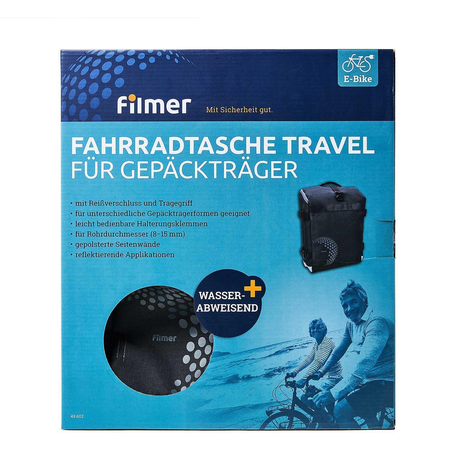 Diedrich Filmer Filmer Premium 49602 Fahrradtasche Travel 15 Liter 49.602