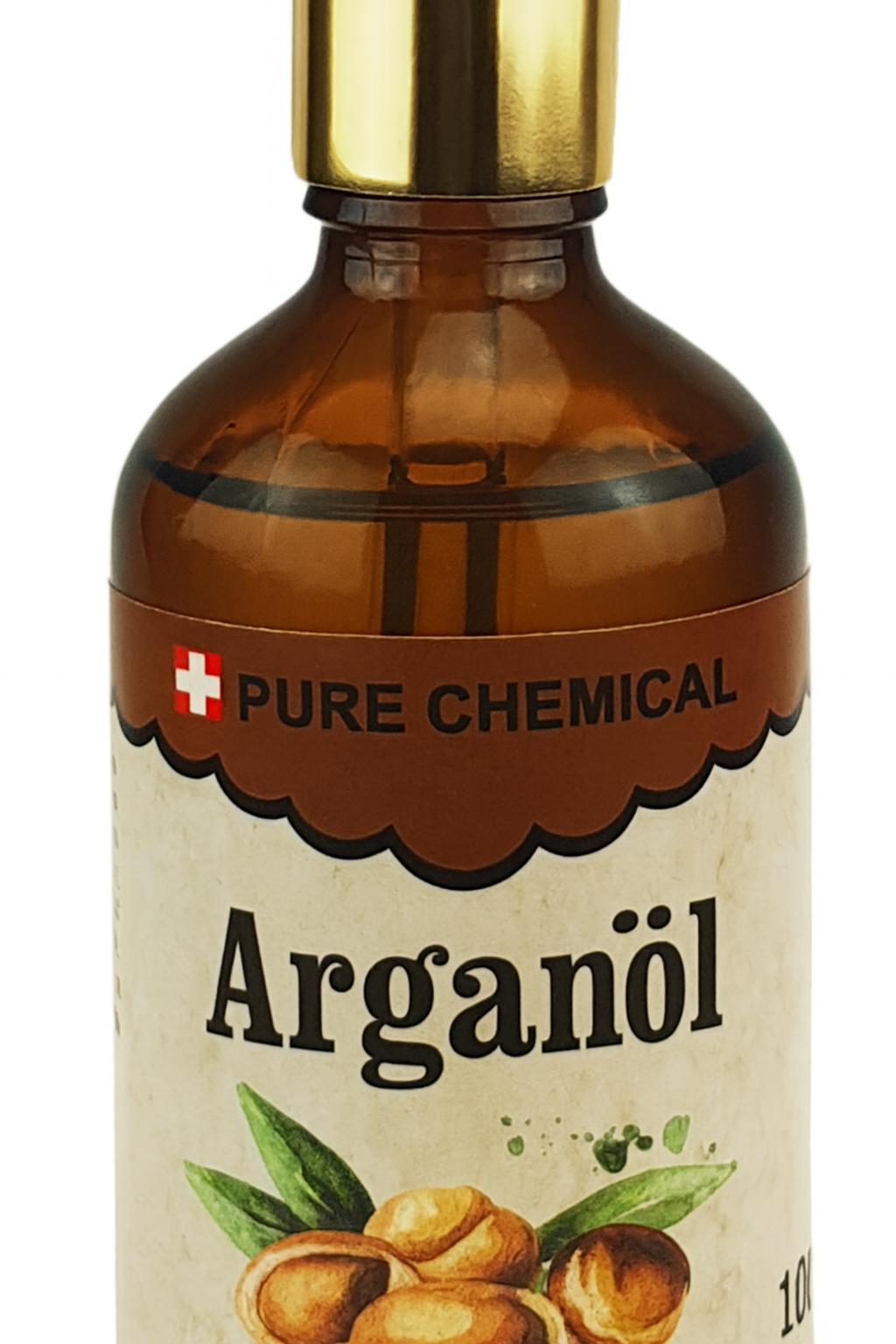 PURE_CHEMICAL PURE CHEMICAL | Arganöl | Haaröl | Hautöl | Kaltgepresst | 100 ml ARGANÖL 100 ML