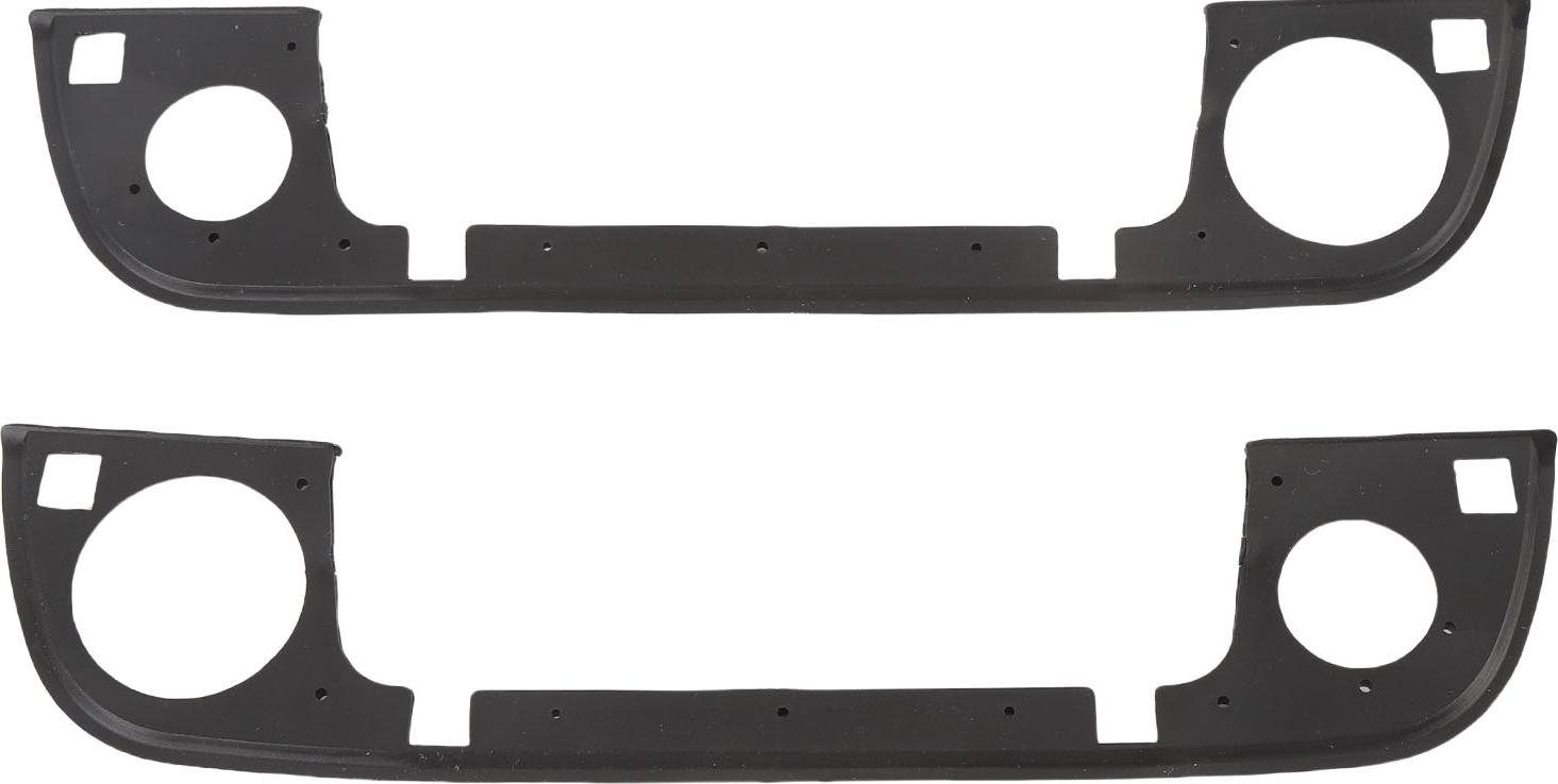 Cocosity Yctze 2 PCs Au?en Trgriff Deckabdeckung Dichtungsdichtung Vorne Rechts Plastik 51218122441 Austausch fr E32 E34 E36