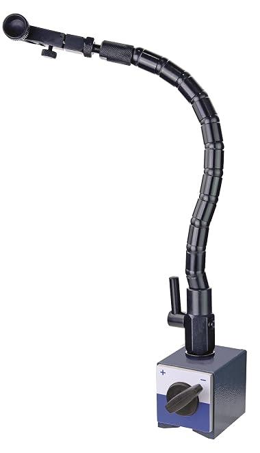 Unbranded Messstativ - Magnetständer mit Magnetfuß und flexiblem Gestänge - für Messuhr mit 8 mm Aufnahme - Magnetkraft 60 kg