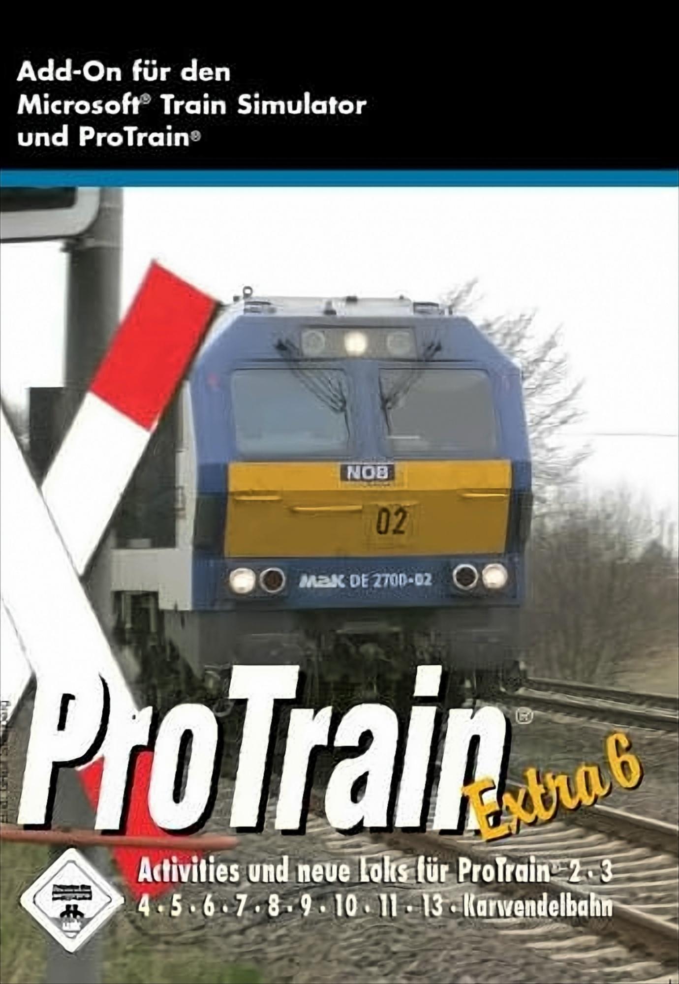 NBG Train Simulator - Pro Train Extra 6 CD-6516