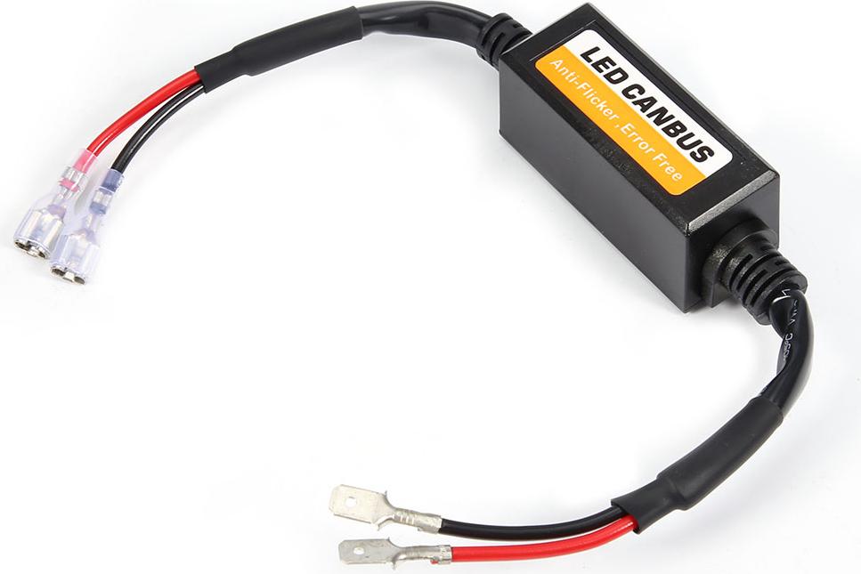 Gistuch 1 Paar H1/H3 Canbus LED-Scheinwerfer-Decoder-Gerät, Anti-Flimmer-Widerstände, Fehlerunterdrückung