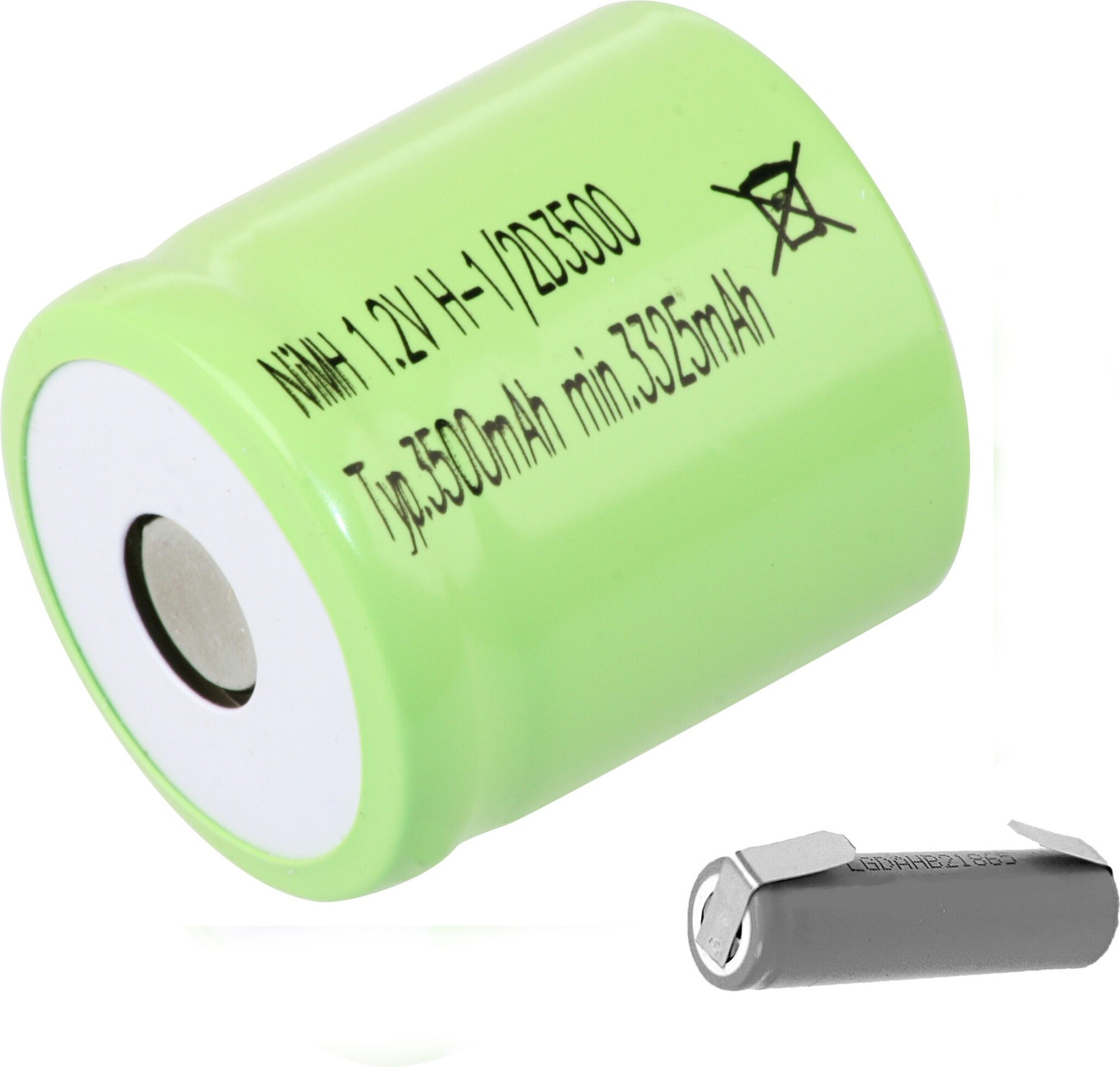 Mexcel Akku 1/2 D - 1,2V / 3500mAh NS1/2D3500 Ltfahne U 8146