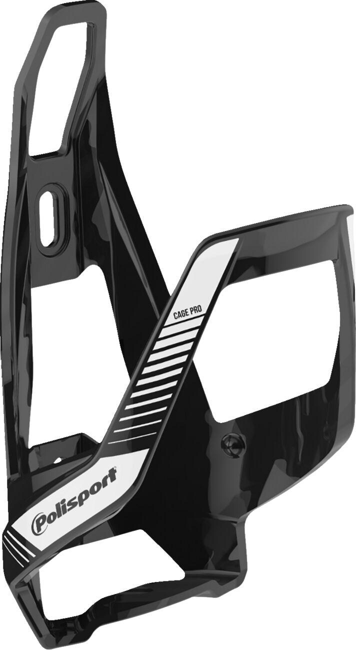 Flaschenhalter Polisport Pro Evo - Schwarz/Weiß 724330