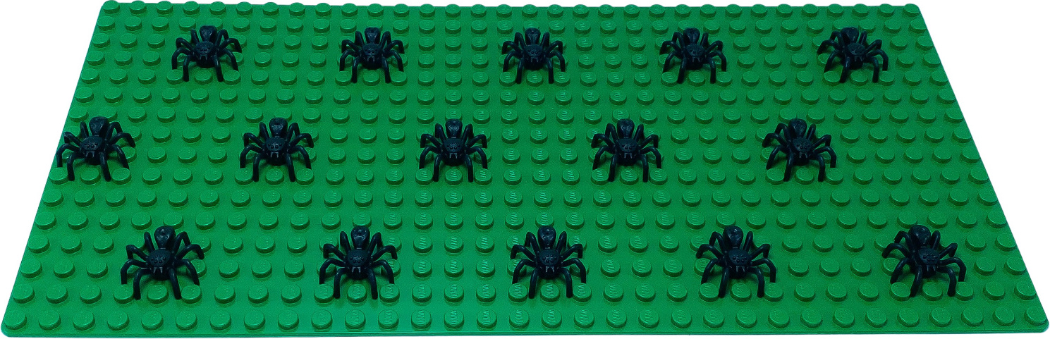 Minifigúrka pavúka LEGO® čierna - 30238 NOVINKA! Partia 5x