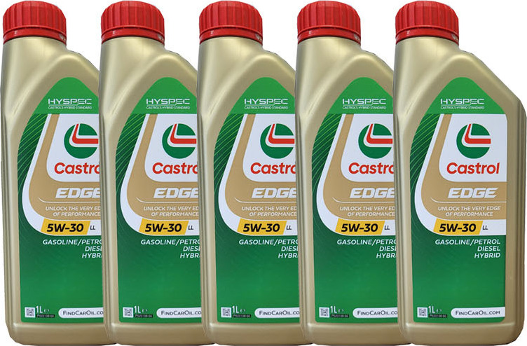 Castrol Edge 5W-30 LL 5x1 Liter