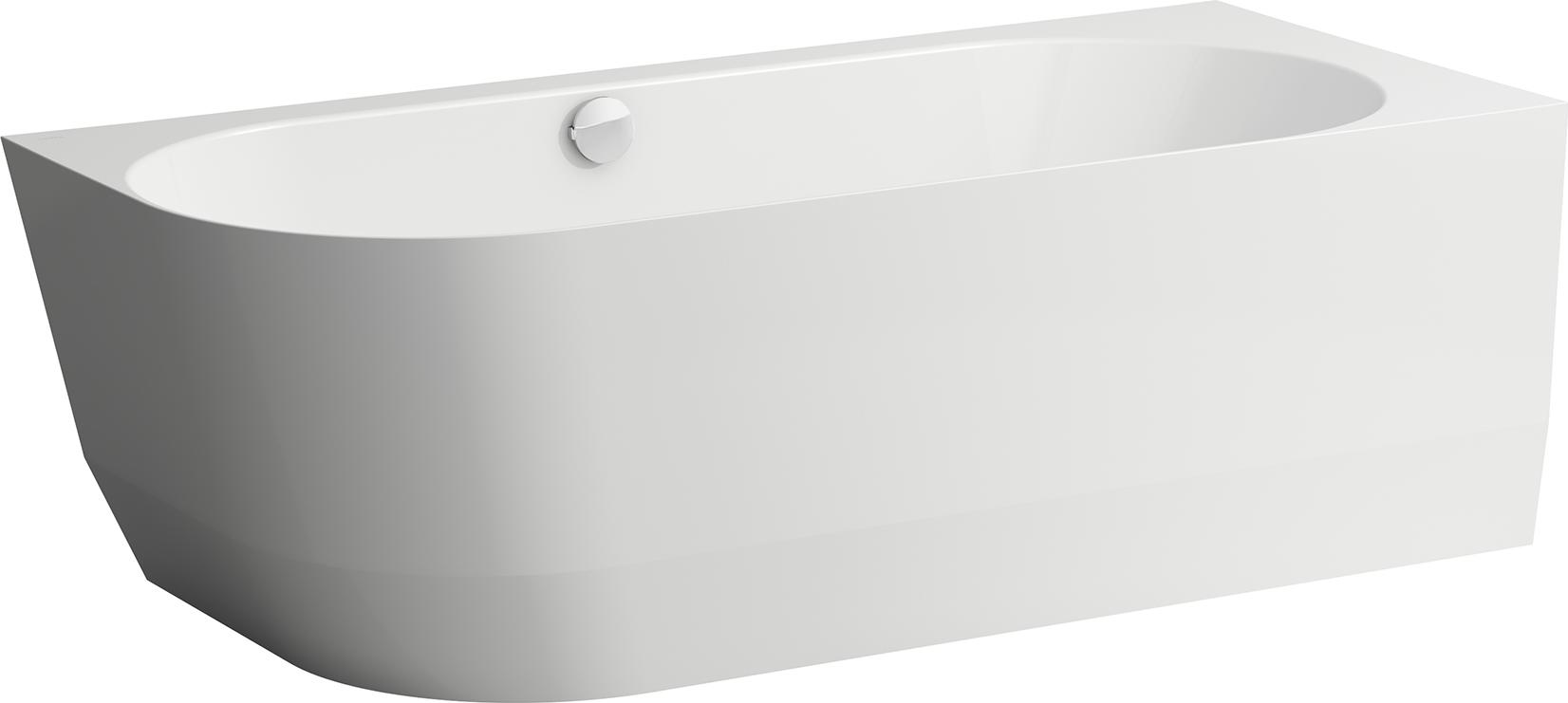 LAUFEN PRO Eck-Badewanne, Marbond, 1800x800x450mm, Version rechts, H2449550000001 Image