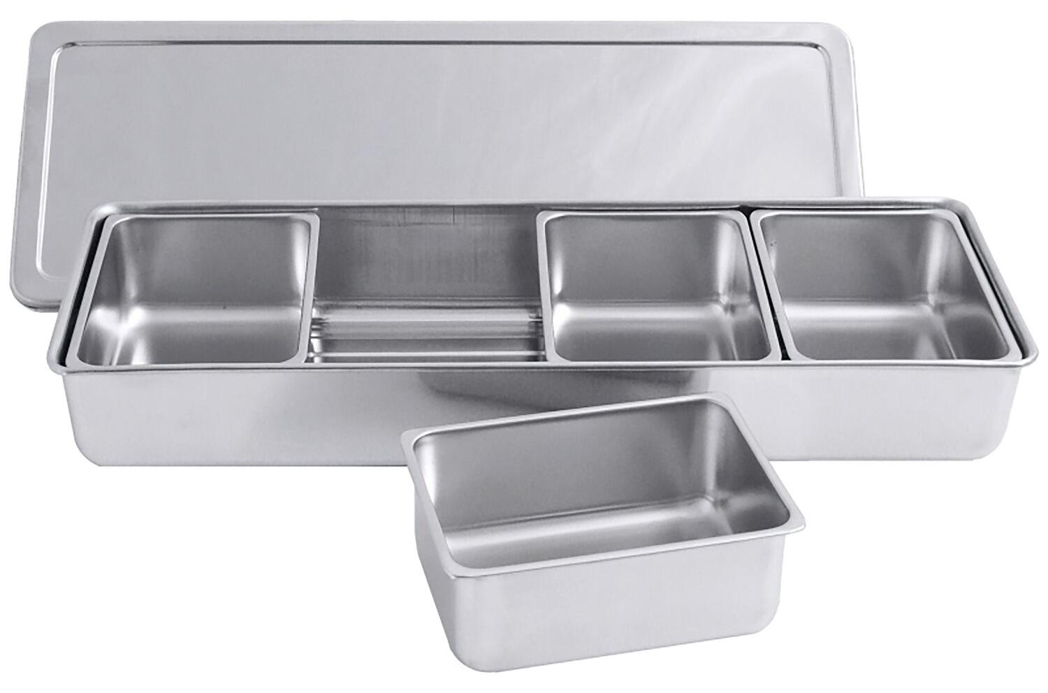 CONTACTO Zutatenbehälter, Höhe: 62 mm, Länge: 400 mm, Breite: 140 mm 212/004