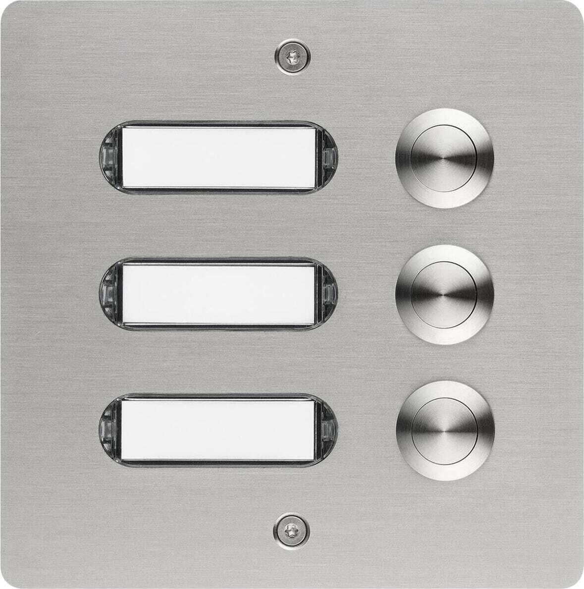 GROTHE Klingeltaster VA edst AP eckig m.Bel