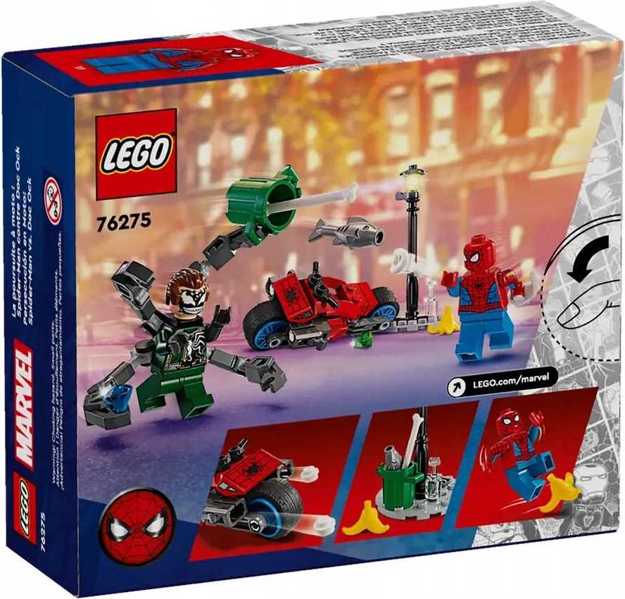 76275 - LEGO Super Heroes - Pościg na motocyklu: Spider-Man vs. Doc Ock
