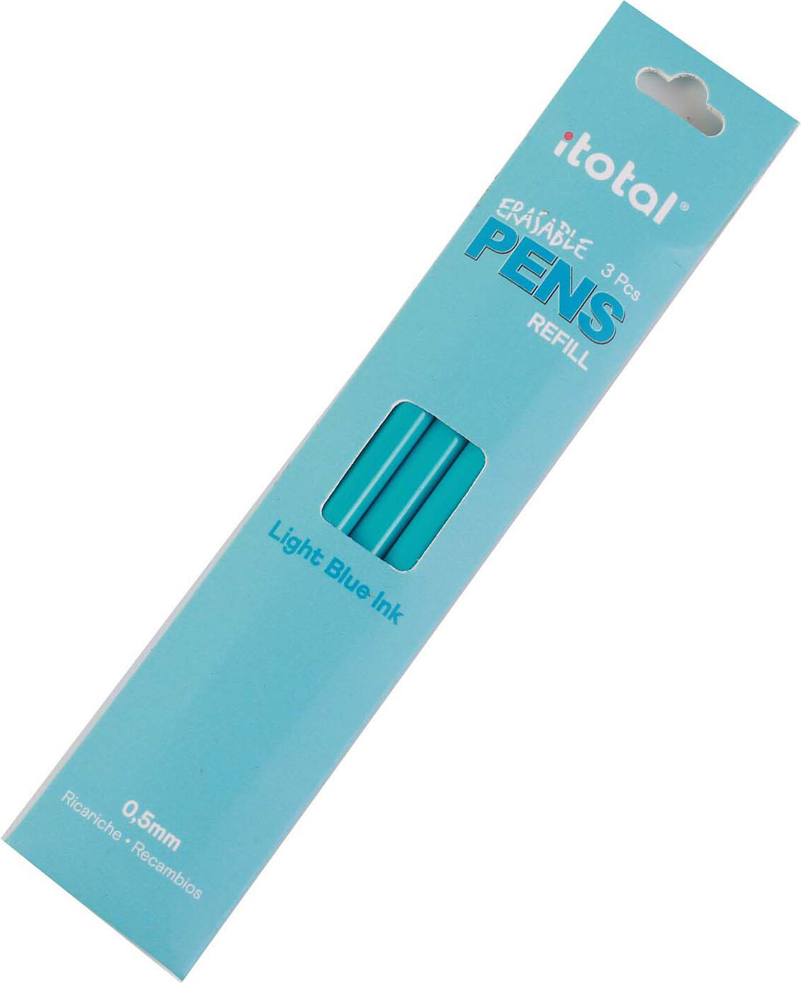 Total Juggling Srl Itotal löschbare Tintennachfüllung hellblau, 3 Stk. XL2302