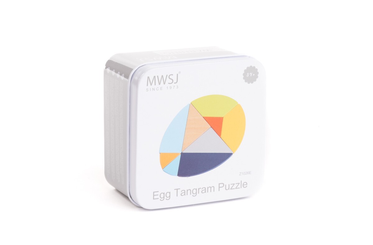 iWood Tangram-Ei in einer Dose, Puzzlespiel