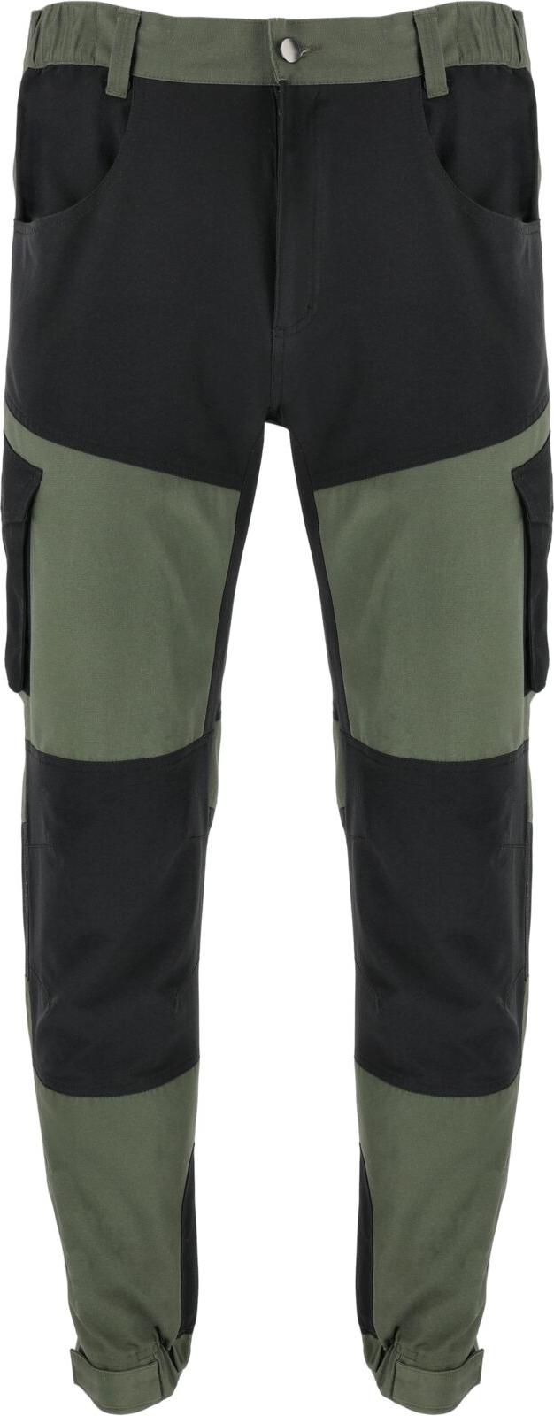 Lahti Pro Hose mit Stretchelementen, Grün und Schwarz, "2XL", CE, Lahti