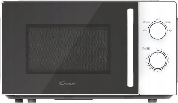 Mikrovlnná Rúra Candy 700 W, 20 L, Biela, S Mechanickým Ohrevom A Rozmrazovaním
