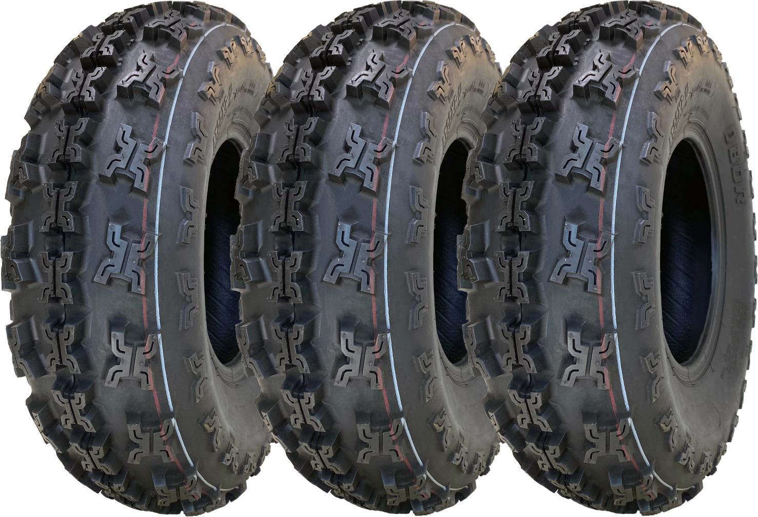 22x7.00-10 Slasher ATV Quad pneumatiky WP01 OBOR Race Tire 6ply Road legal (sada 3)