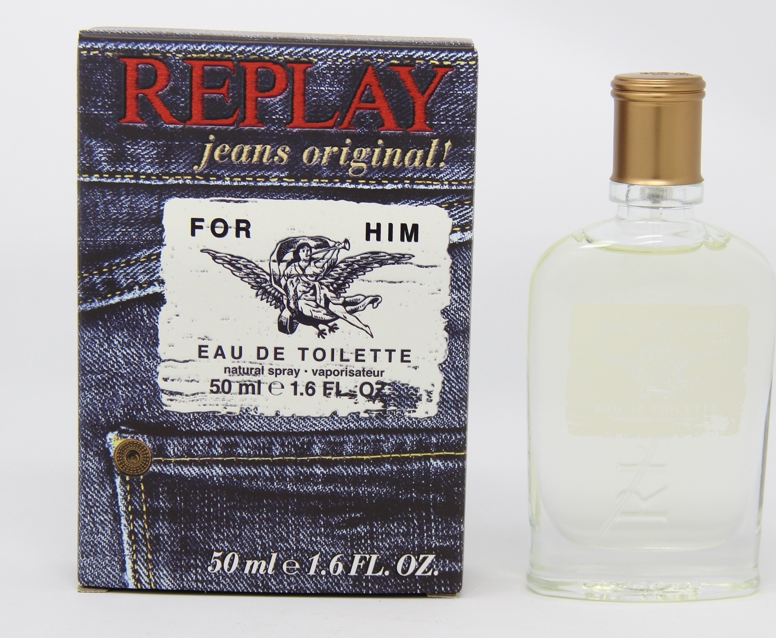 Replay Jeans Original! For Him Pánska toaletná voda 50ml