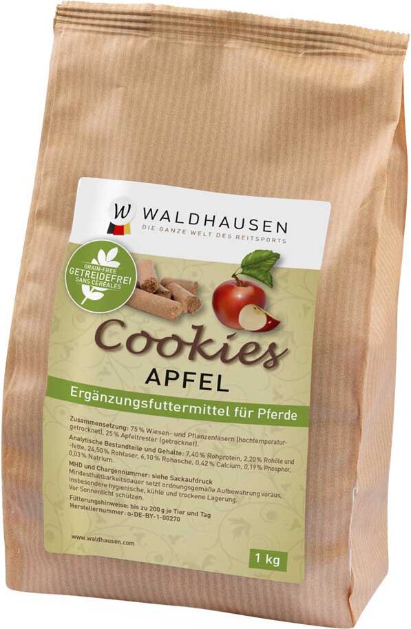 Waldhausen Glutenfreie Apfelkekse 1kg Golden Golden One Size 3911502