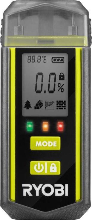 RYOBI Feuchtigkeitsmessgerät RBPINMM1 – Präzise Messungen für Oberflächen 5133005032