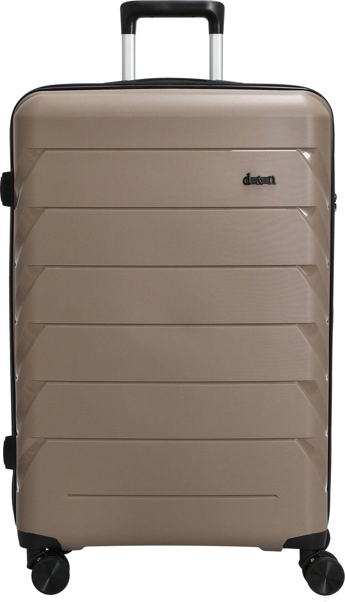 d & n lederwaren d&n Travel Line 4100 4 Rollen Trolley L 74 cm 4170-03