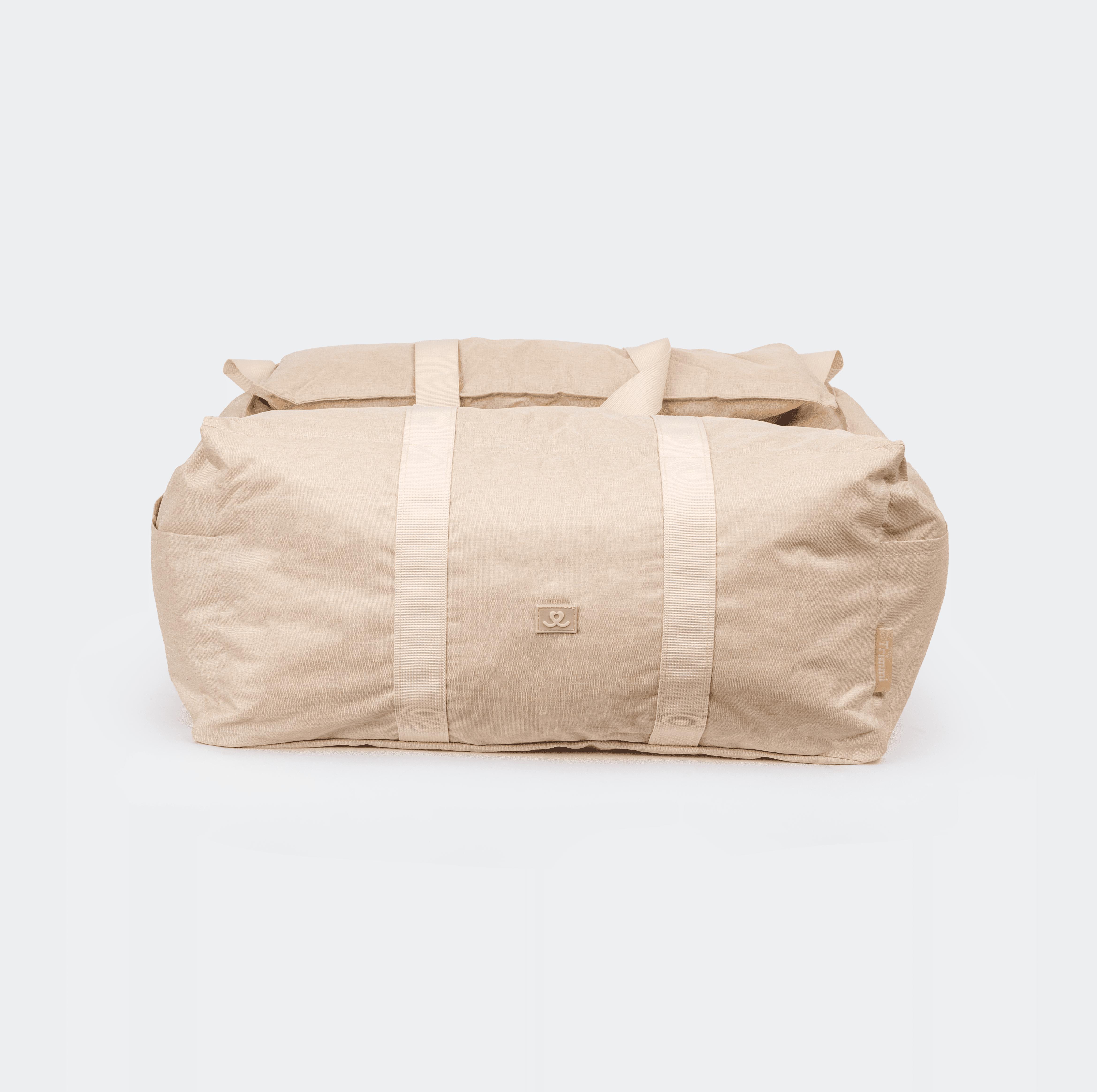 trimmi Hund Autositz beige – Hundebett Auto, waschbarer Hundesitz