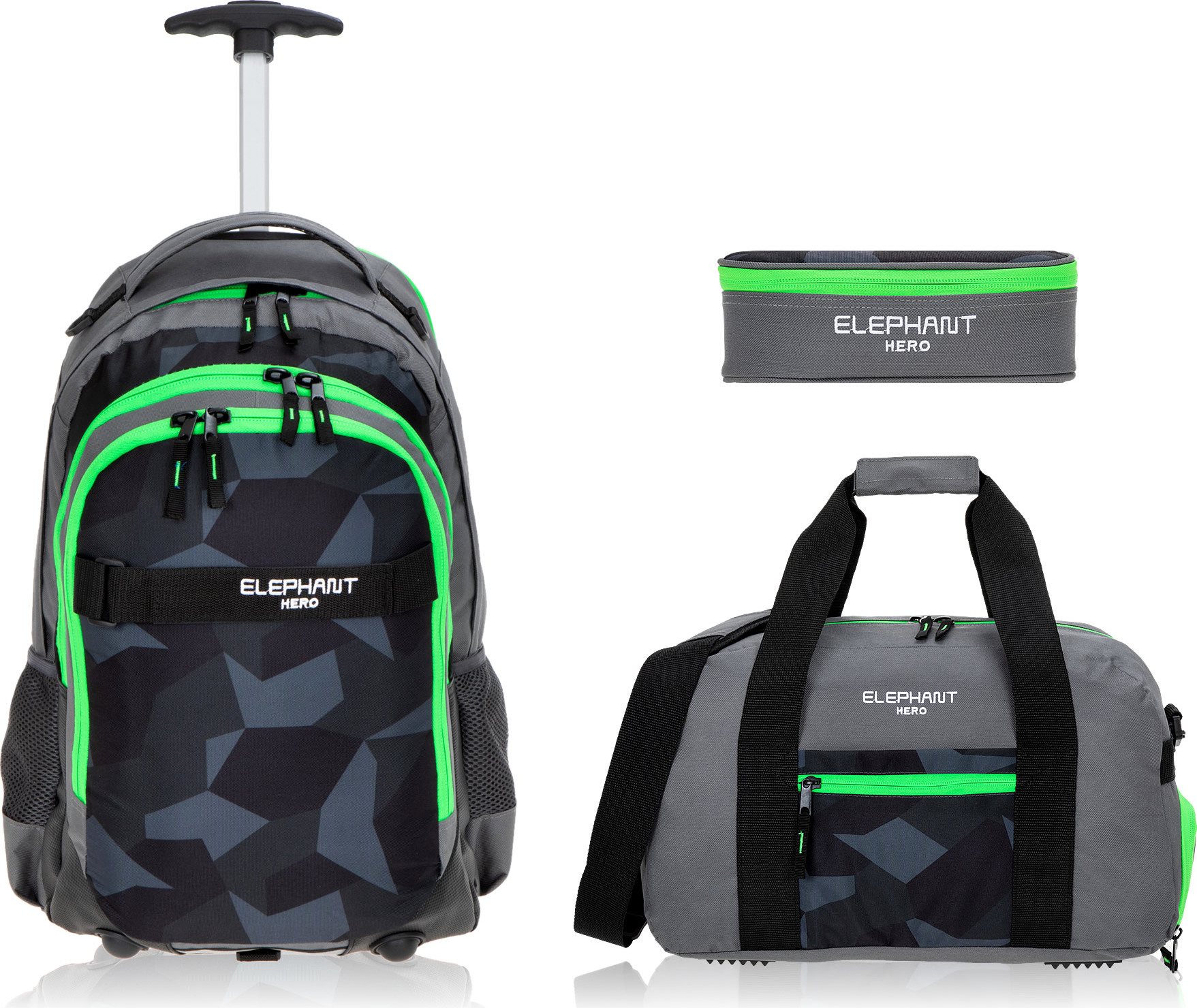 Elephant 3 Teile Set Trolley Hero Rucksacktrolley 13206 Blau Solid TSM | Signature Schulranzen Trolly Jungen Mädchen Rucksack Box Schulsporttasche Rucksack Schultasche Turquoise Blue Red 12800 Elephant 3 Teile Set Trolley Hero Rucksacktrolley 13206 Blau Solid TSM | Signature Schulranzen Trolly Jungen Mädchen Rucksack Box Schulsporttasche Rucksack Schultasche Turquoise Blue Red 12800