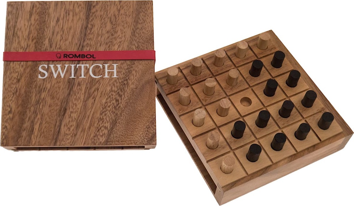 ROMBOL SWITCH - ein Spiel für zwei Taktiker, Taktik-Spiel aus Holz 8959