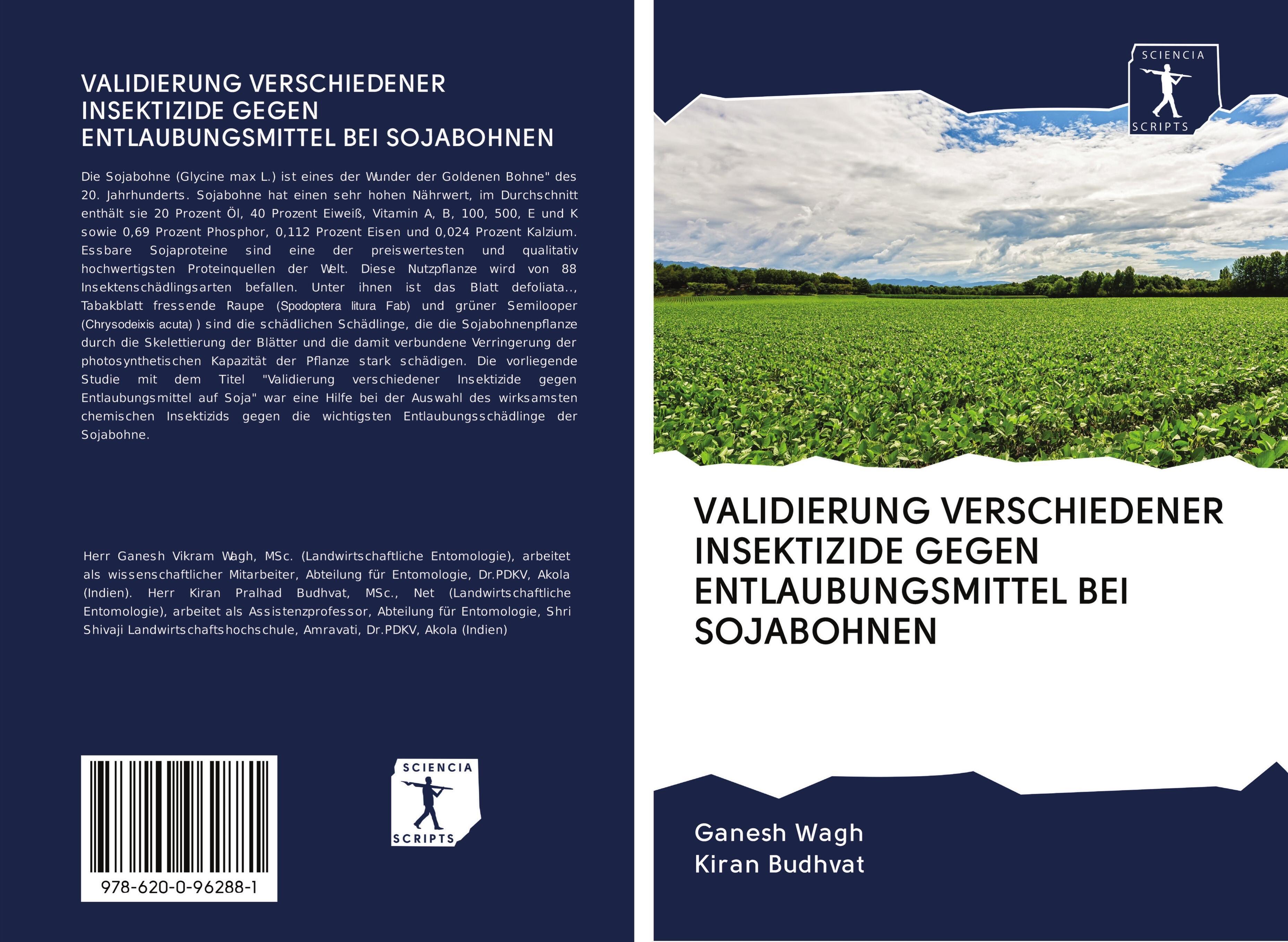 Sonstige Verlage Validierung Verschiedener Insektizide Gegen Entlaubungsmittel Bei Sojabohnen