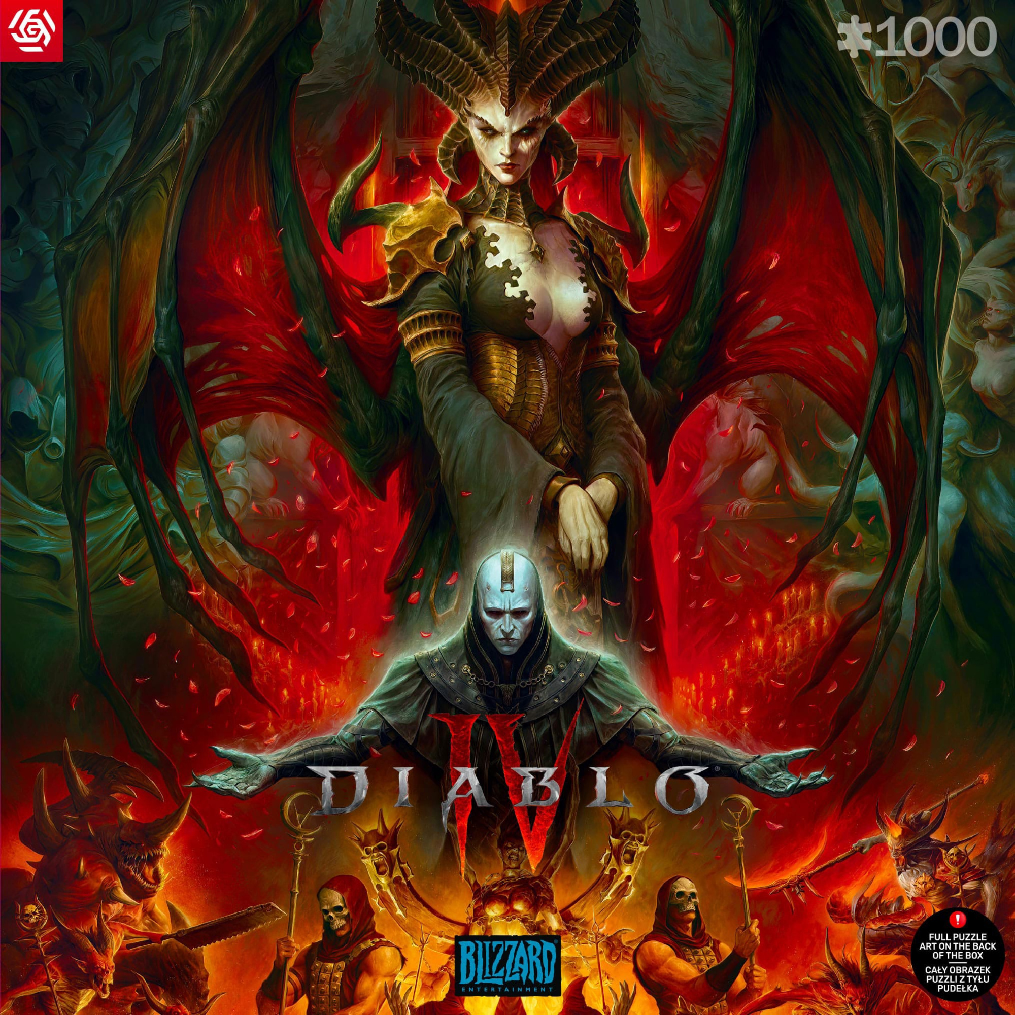GOOD LOOT Puzzle Diablo IV: Lilith Zusammenstellung 1000 Teile GDL-24680