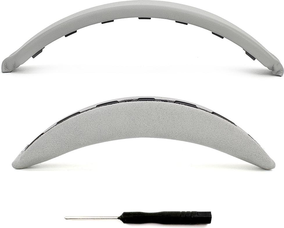 INF Náhradná podložka čelenky pre slúchadlá Bose QC35/QC35II/QC45/QC SE so skrutkovačom Šedá