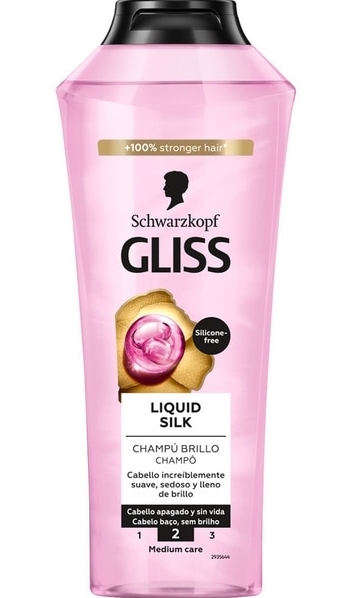 Gliss Szampon do włosów Liquid Silk, 400 ml