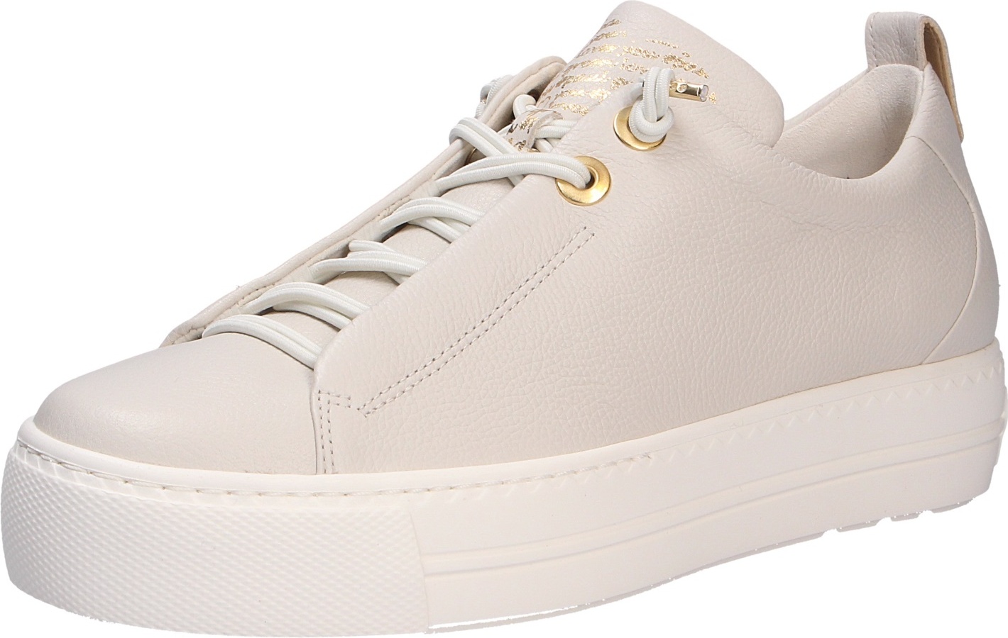 Paul Green Damen Sneaker, beige(hellesbeigegold), Gr. 41/2 5017-063