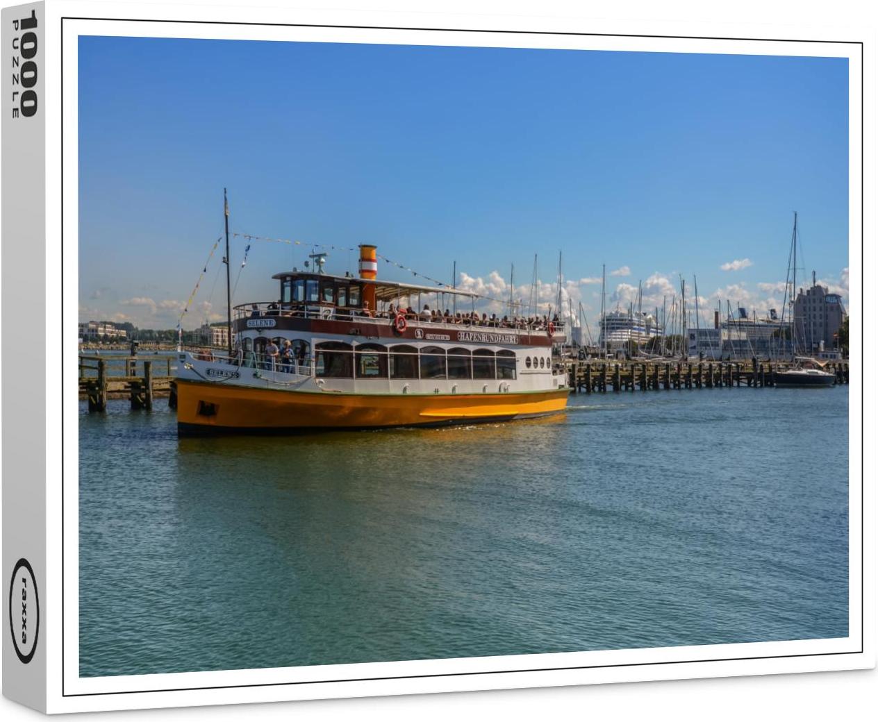 raxxa Premium-Puzzle "Hafen Warnemünde", 1000 Teile 1-14270-18897-331
