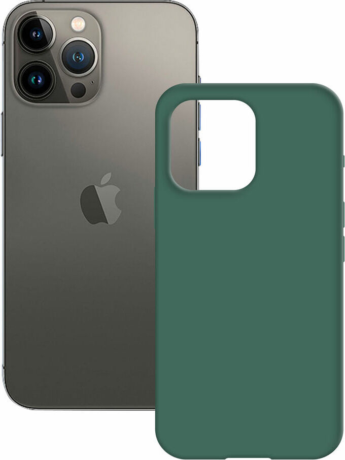 Puzdro na mobilný telefón KSIX iPhone 14 Pro Max zelené iPhone 14 Pro Max