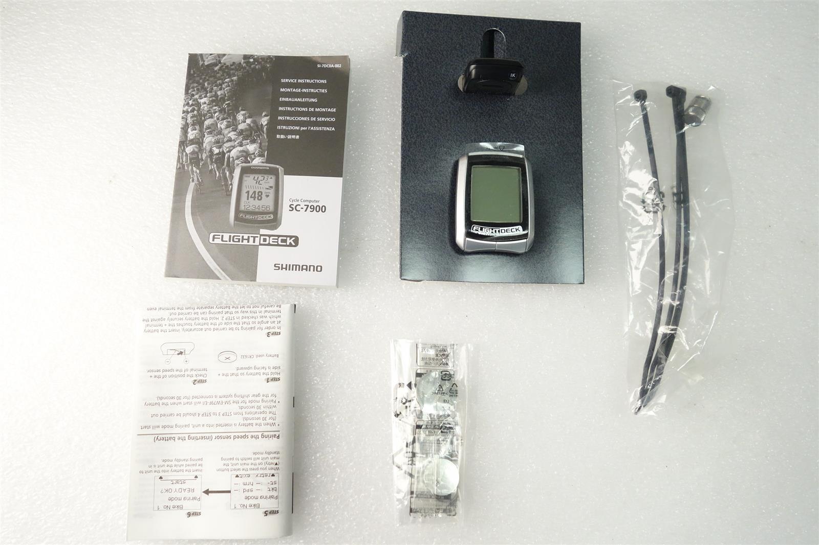 Shimano Trainingscomputer Flight Deck SC-7900 -