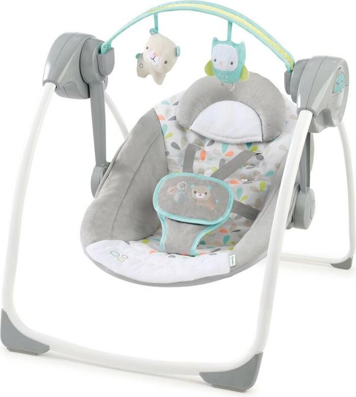 Ingenuity Tragbare Babywippe Comfort 2 Go Fanciful Forest 442979