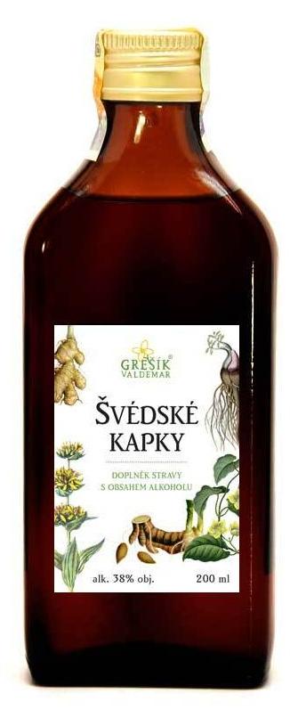 Greík Valdemar Schwedische Tropfen 200ml Greík 150062