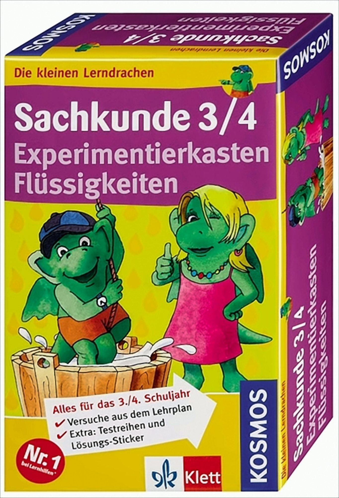 Gameworld KOSMOS 604219 - Die kleinen Lerndrachen Sachkunde Flssigkeiten