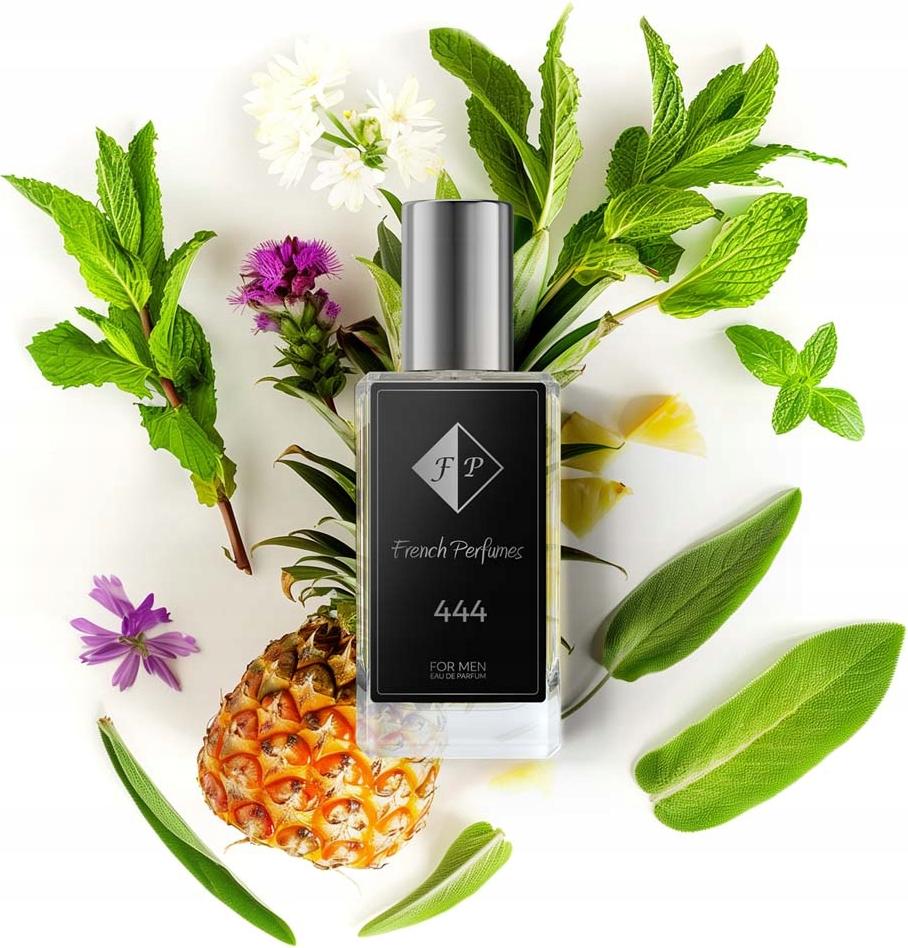 FP French Perfumes | Herrenparfüm Nr. 444 – YY – 33 ml – 20 % Parfümöl | Holzig-Aromatischer Duft – Kompakt, Frisch & Langanhaltend Nr 444 - YY