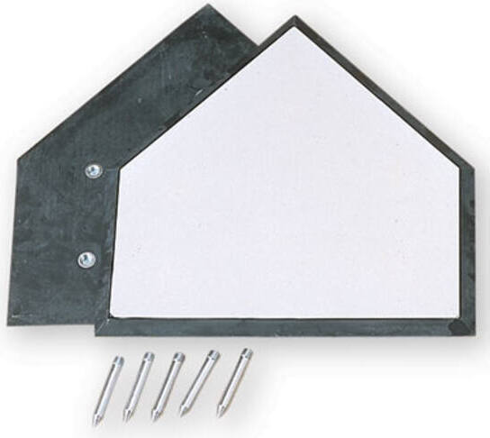 Benson USA Benson HP2 (GH-0101) Homeplate w/Black Edge Baseball/Softball Artikel