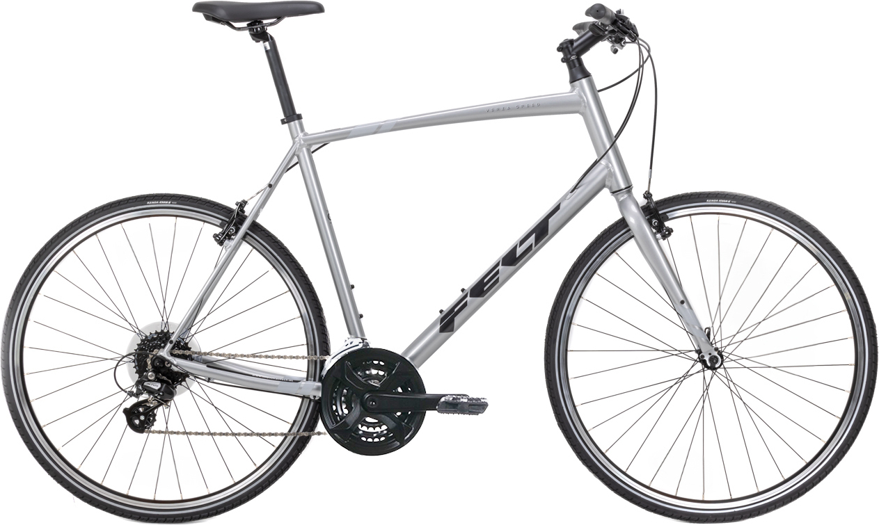 leichtes 28 Zoll FELT Cross Speed Bike Verza 50 Shimano 24 Gang silber Rh 56cm
