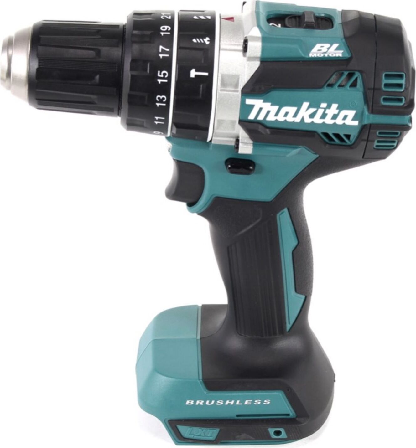 Makita DHP 484 Z 18V akumulátorová Li-Ion príklepová vŕtačka Solo + sada vrtákov a bitov Makita B-53811 100 ks